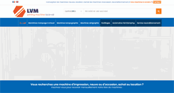 Desktop Screenshot of machines-marquage.com